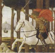 Sandro Botticelli Novella di Nastogio degli Onesti (mk36) Norge oil painting reproduction